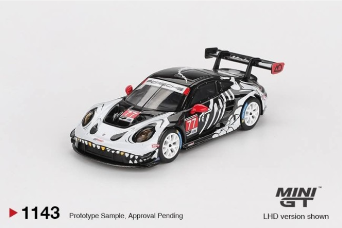 [預訂] Mini GT Porsche 911 GT3 R #77 AO Racing  2025 IMSA Petit Le Mans