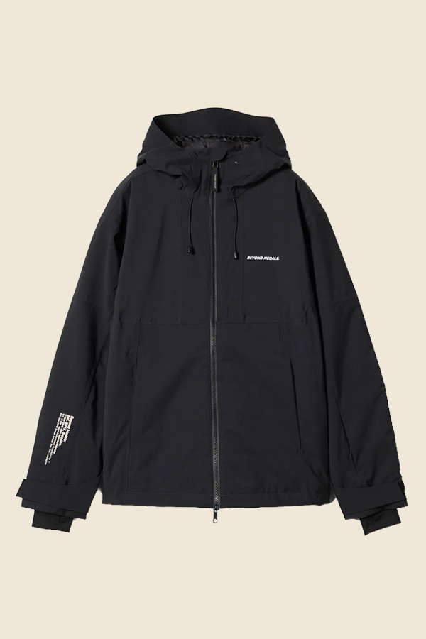 BEYOND MEDALS - FULLZIP 2L滑雪外套 (經典黑)