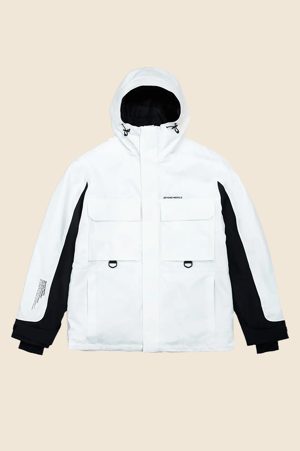 BEYOND MEDALS - CARGO 2L滑雪外套 (雪白)