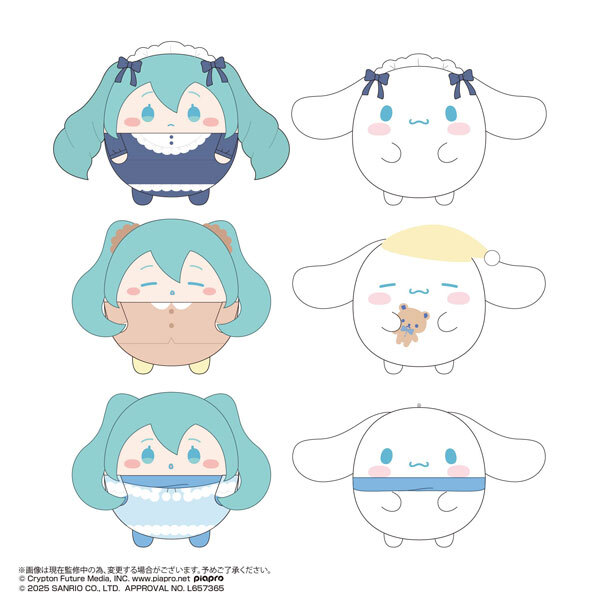 MAX LIMITED 代理版 盒玩 初音×大耳狗 圓滾滾玩偶Vol.3 隨機出貨