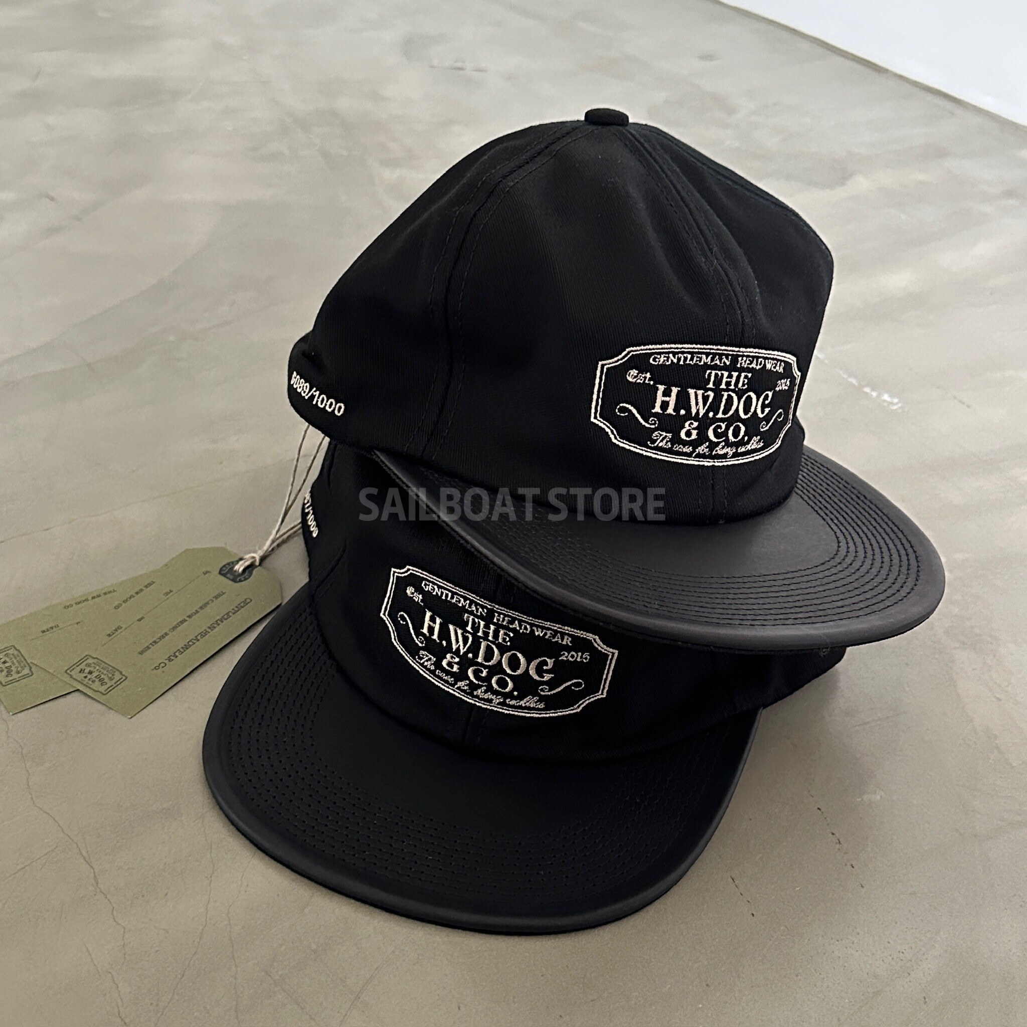 #現貨 🇯🇵日本 THE H.W. DOG & CO. TRUCKER CAP 10th 10週年紀念款 全黑 美金帽