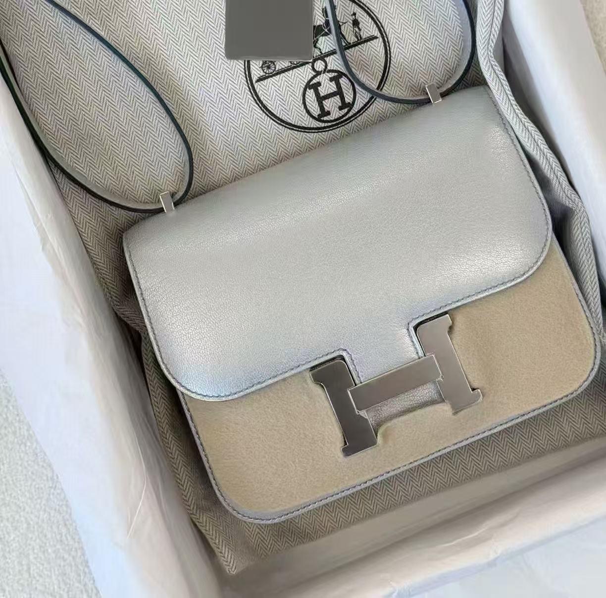 Constance mini mirror 05 argent ck chevre K