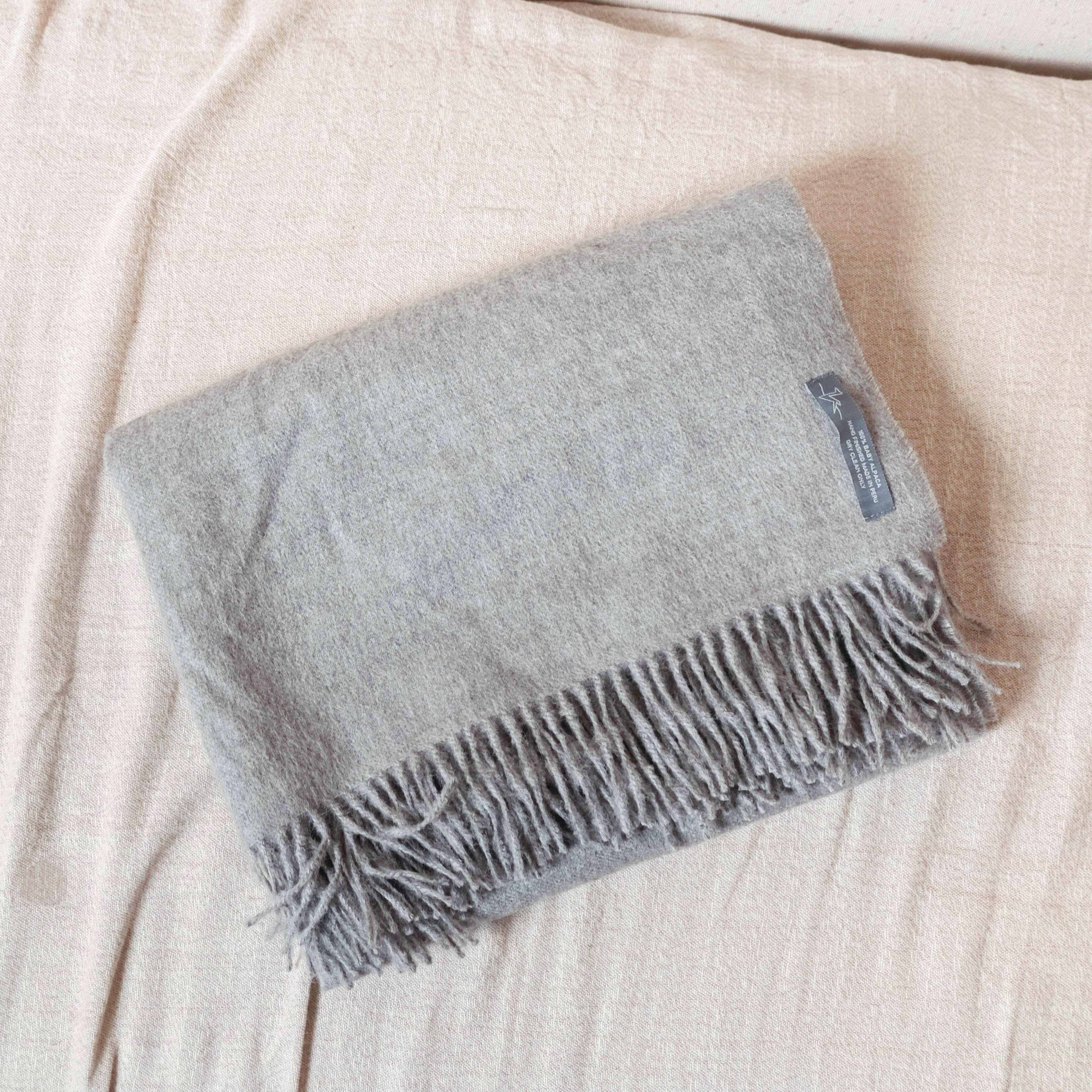 安地斯羊駝蓋毯｜灰鷹｜秘魯