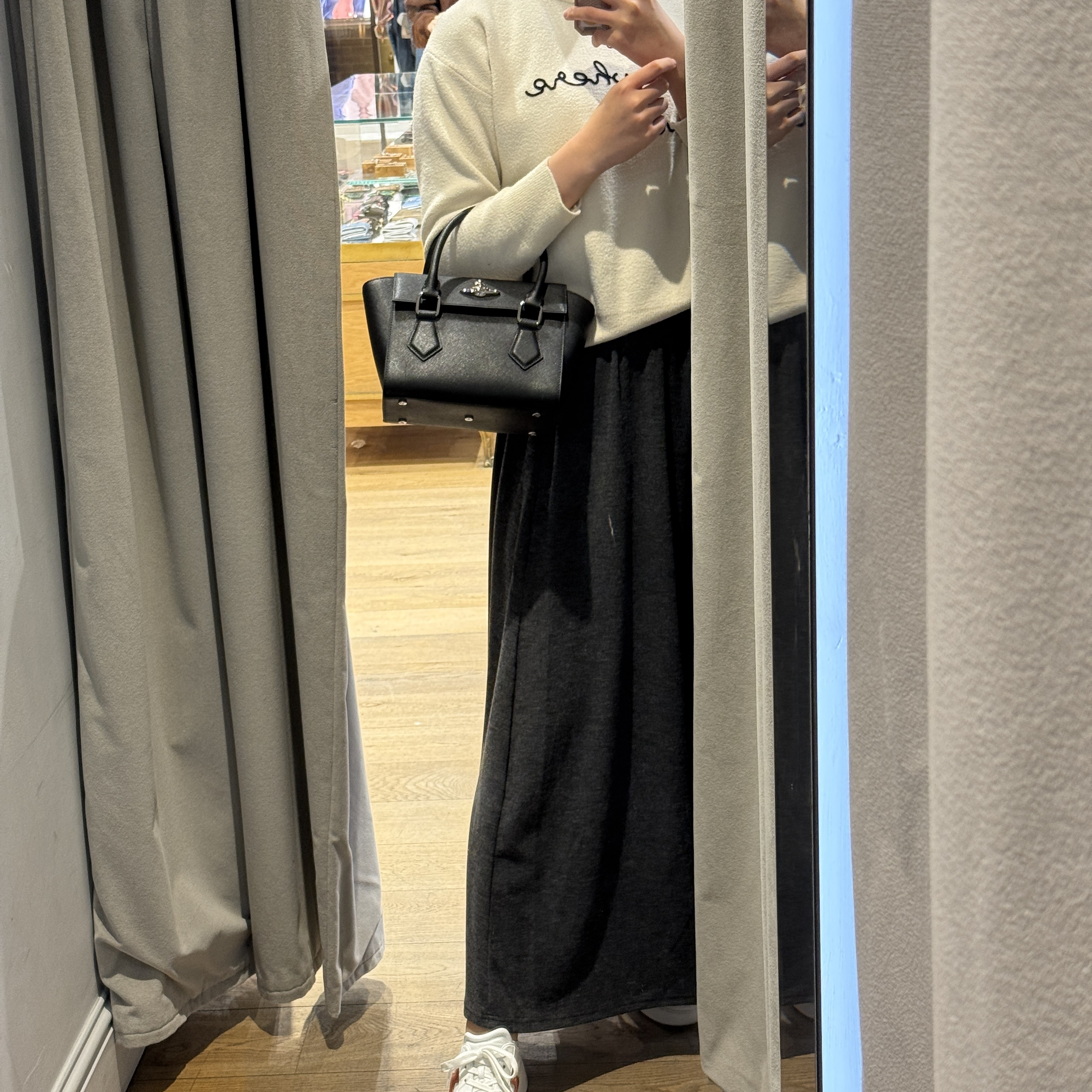 Vivienne Westwood Pimlico MD flap bag black