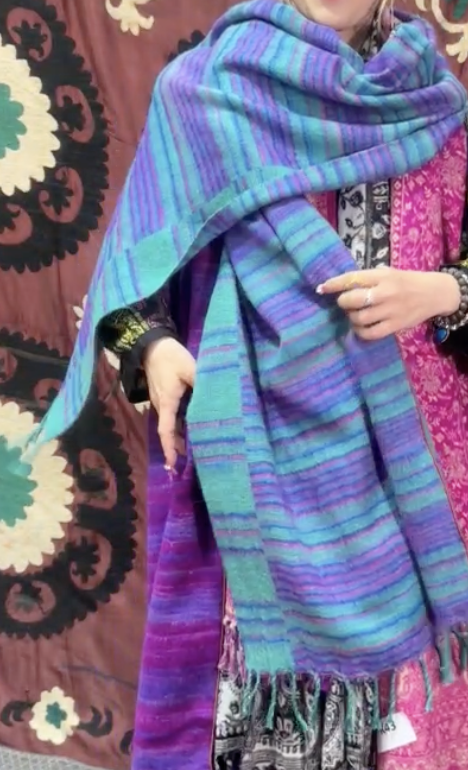 *[訂貨]印度直送大約3-5星期*  Macrame Scarf - K41 (1023live)