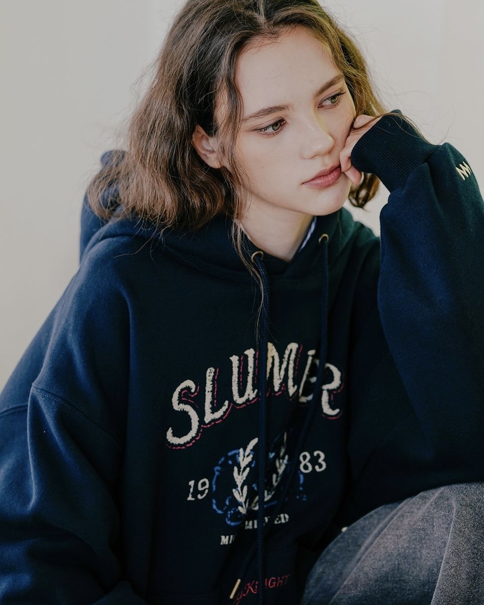 <預購> 韓國WV PROJECT Lazy Knight 高磅刷毛帽T