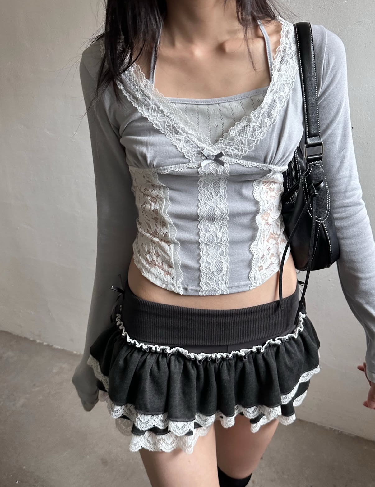 KR ROSE LACE TOP (4 COLORS)