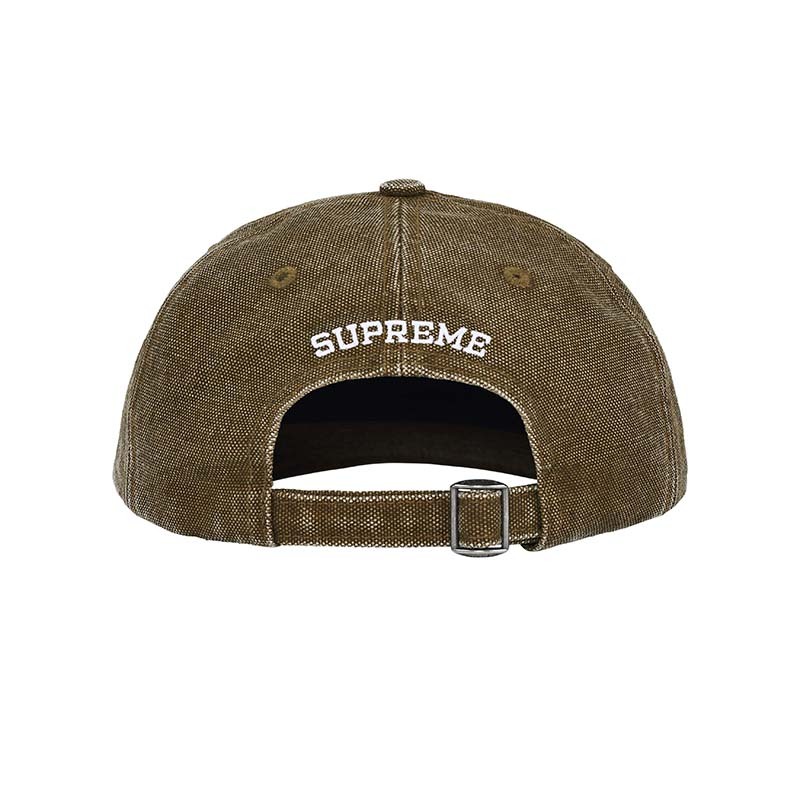 Supreme Heavy Chino 6-Panel 六片帽 棕色 FW25H85-OE [台灣現貨]