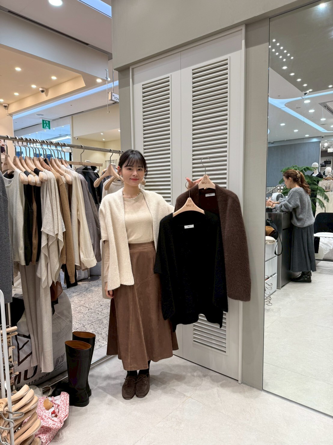 MU5103 披肩款開衫外套