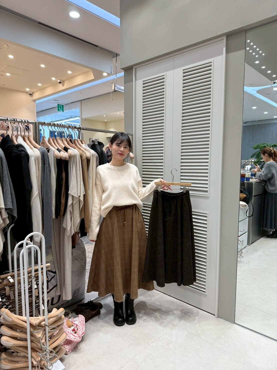 MU5105 全橡根英倫風長裙