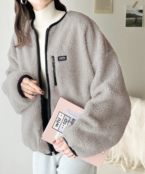 <預購>日牌 Java 雙面羊羔毛外套