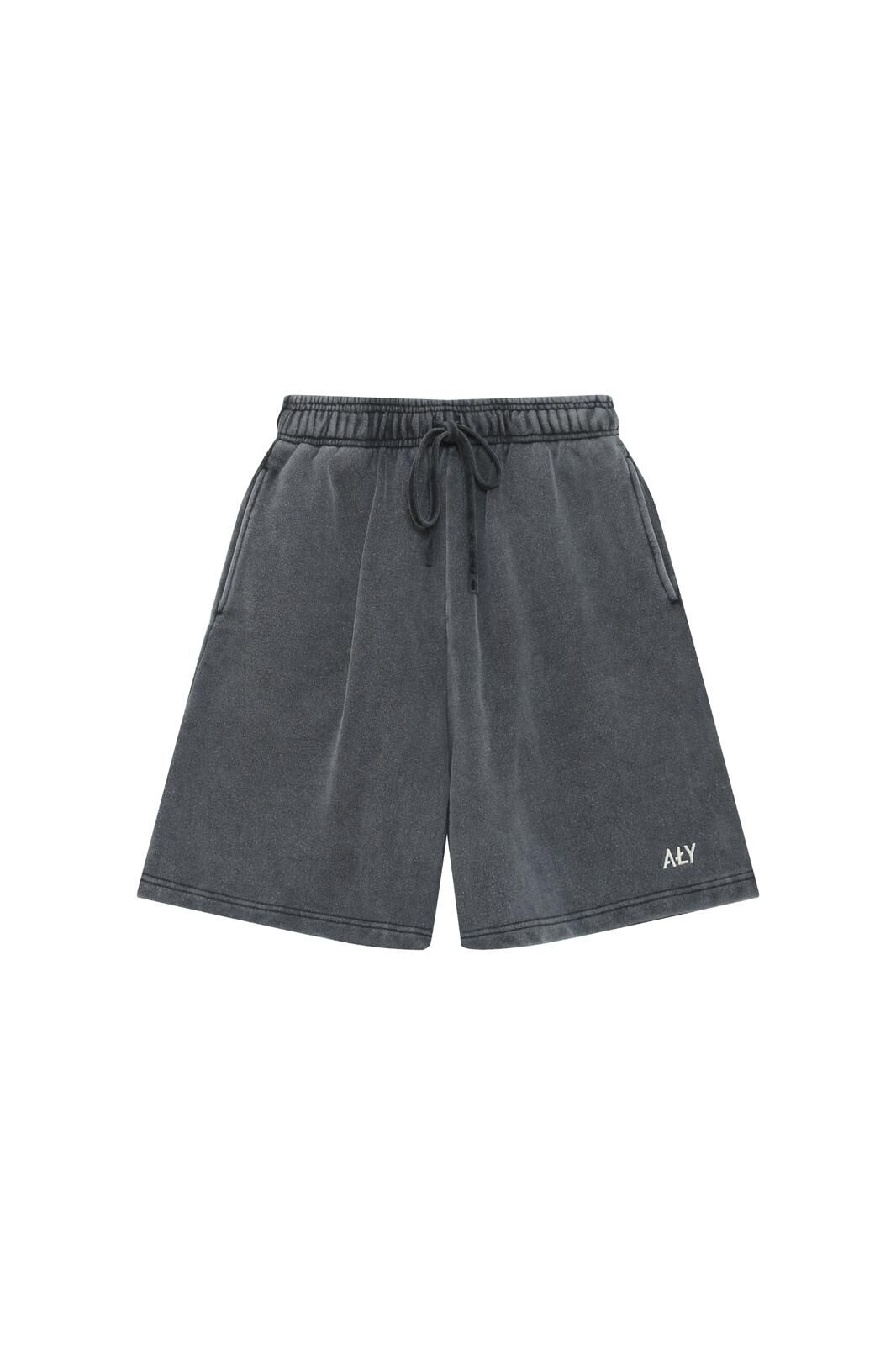 ALY EMBROIDERY LOGO SHORT AL25SP001 BLK