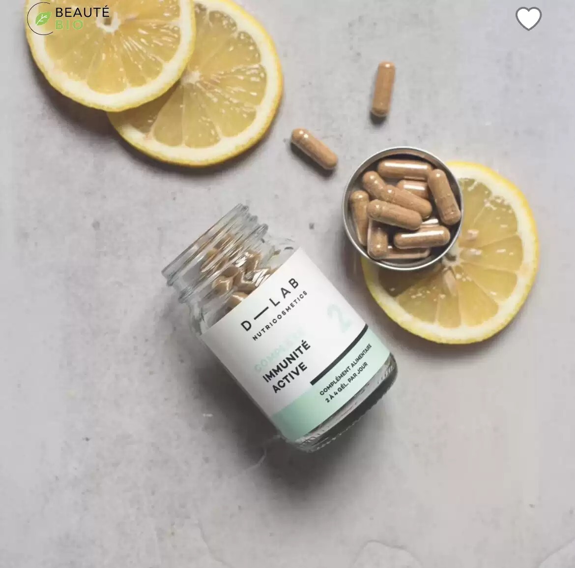 法國 D-LAB【正品】免疫活能丸 56粒  增加免疫力 瑪卡藏紅花 刺五紅景天