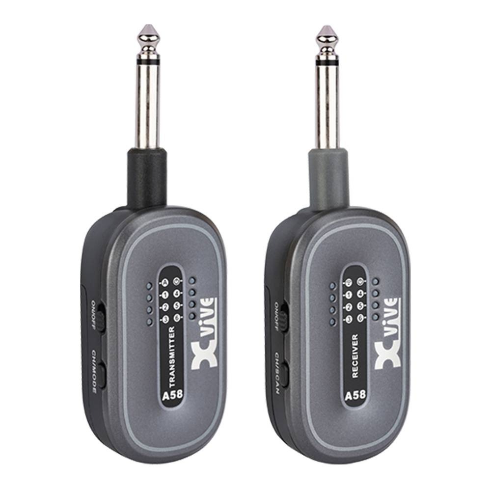 Xvive A58 Guitar Wireless System 無線傳輸介面 無線導線 黑