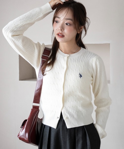 🇯🇵日本新年折扣 25秋冬 WEGO × U.S. POLO ASSN 麻花針織外套