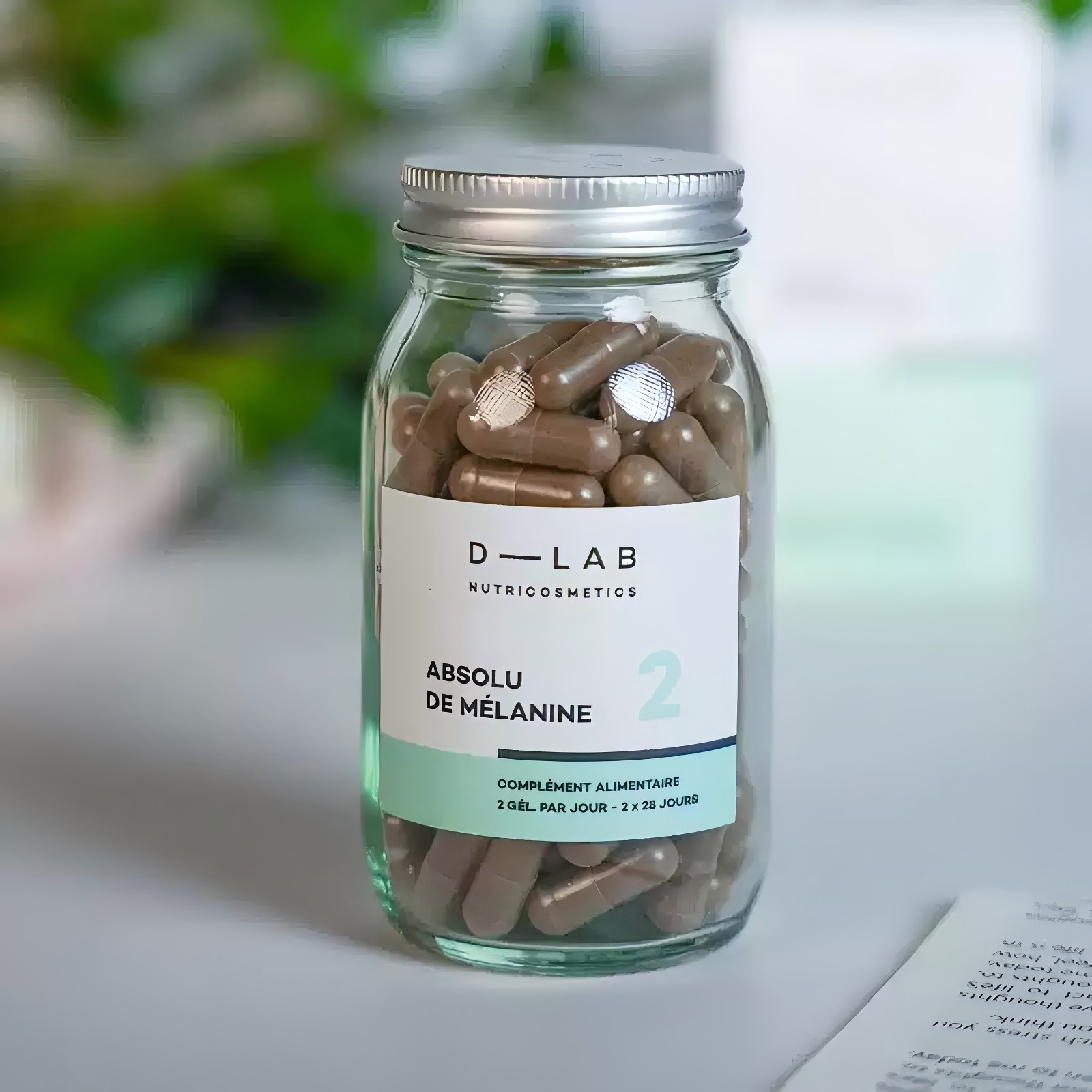 法國 D-LAB【正品】黑髮丸 28粒 亮澤烏黑口服水解角蛋白