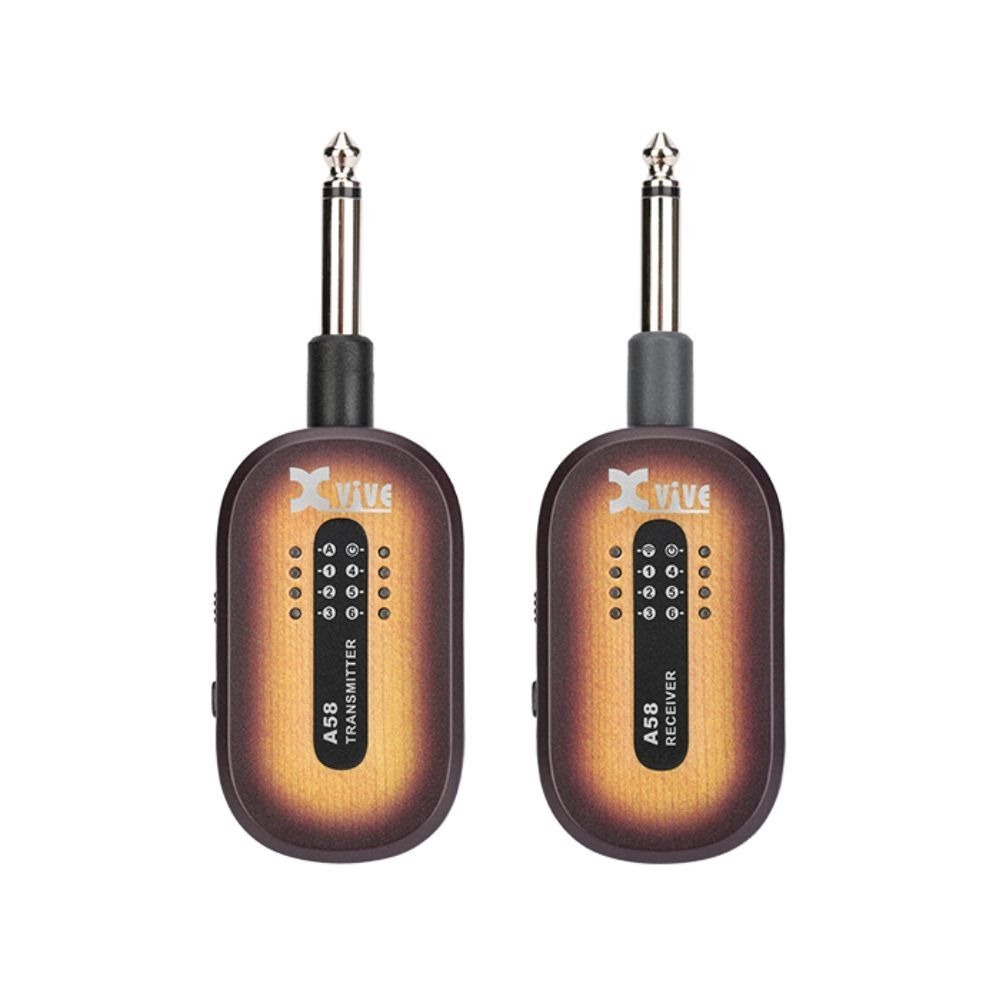 Xvive A58 Guitar Wireless System 無線傳輸介面 無線導線 漸層