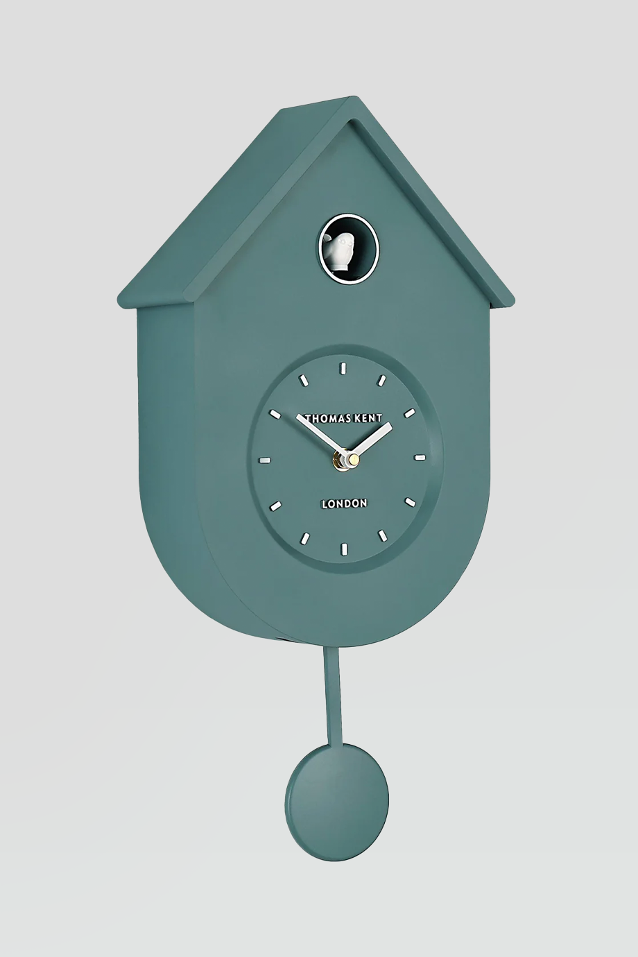 Thomas Kent｜CUCKOO 13吋擺錘咕咕鐘 - 水淺藍