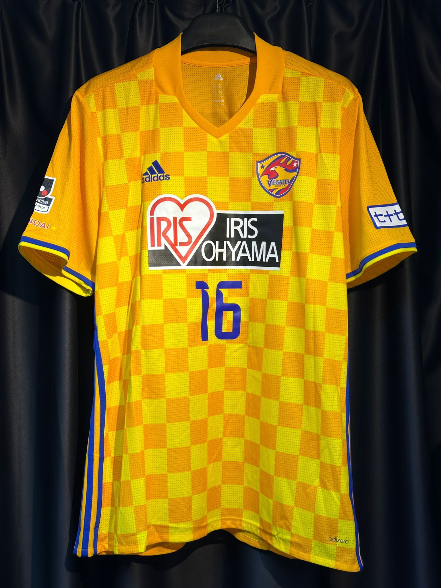 2017 仙台維加泰主場球員版 #16 NOTSUDA 野津田 岳人 (BRAND NEW , 9/10)