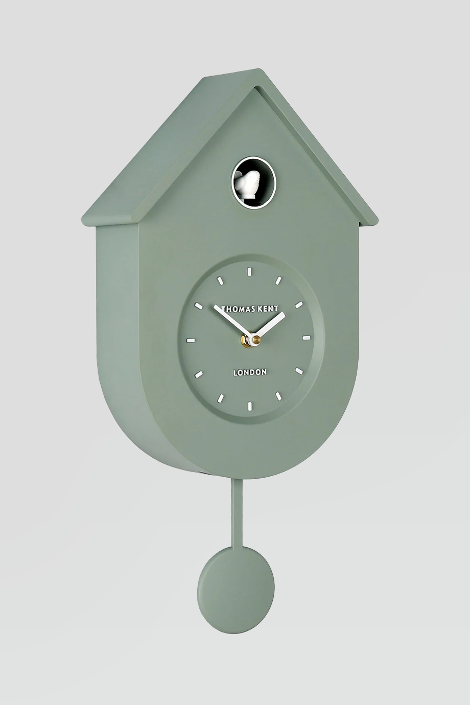 Thomas Kent｜CUCKOO 13吋擺錘咕咕鐘 - 鼠尾草綠