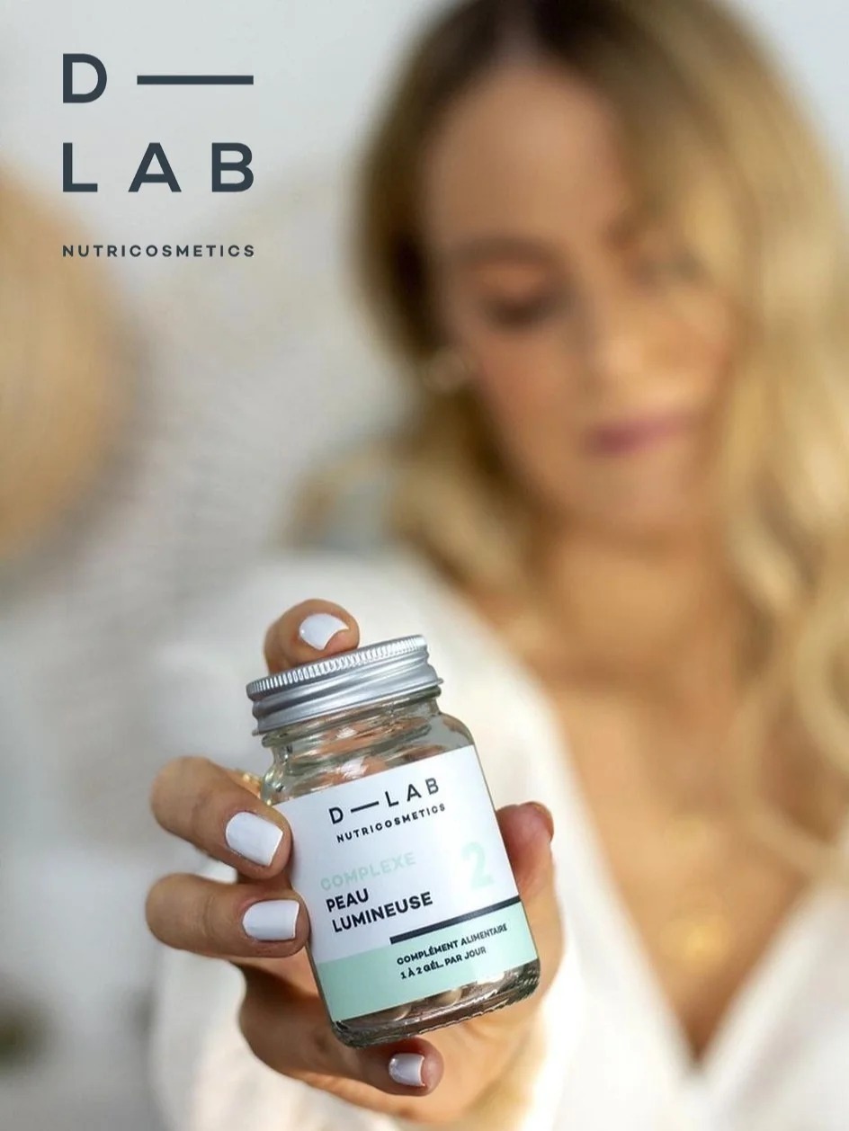 法國 D-LAB【正品】 煥白丸  28粒 改善暗沉 去黃提亮淡化斑點 勻淨亮膚膠囊 內調