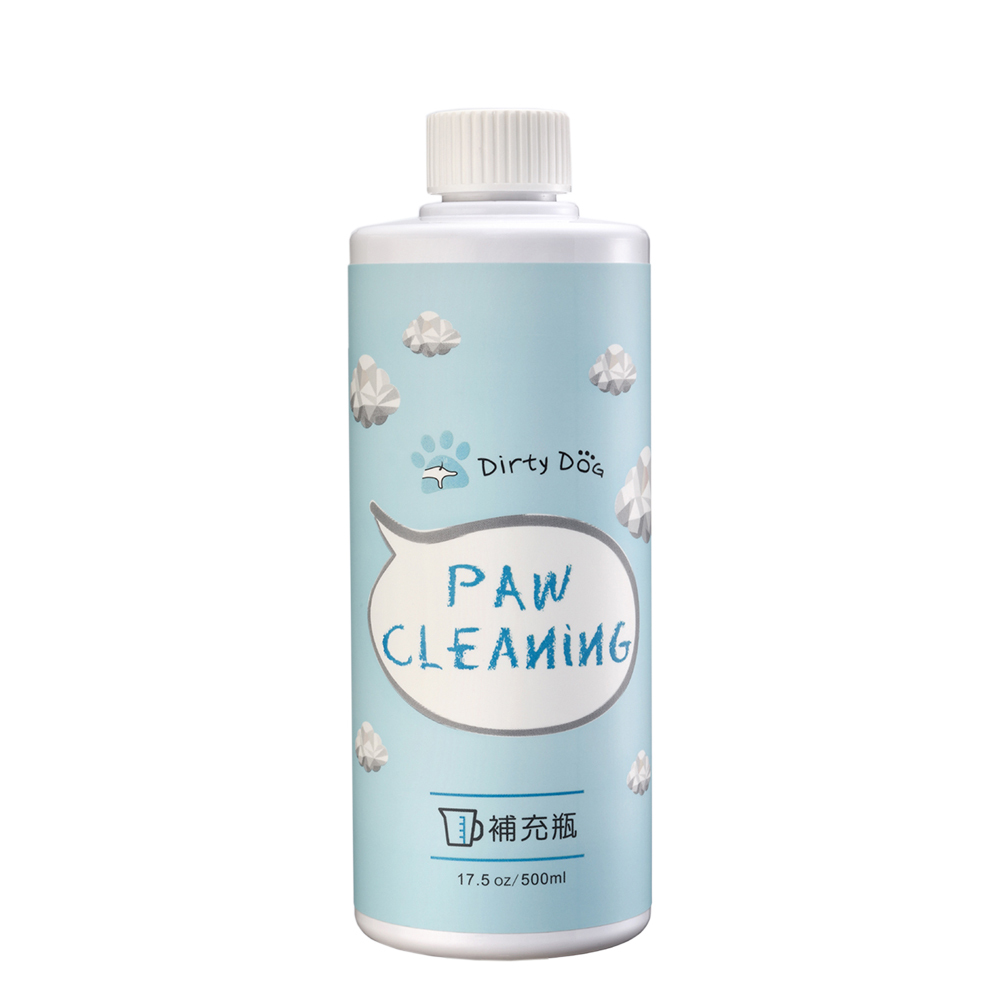 Dirty Dog 趴趴走泡沫潔足樂補充包 (500ml)