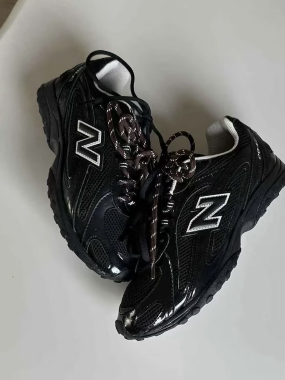 New Balance 204L 張員瑛同款 薄地鞋 黑 漆皮 U204LMRA