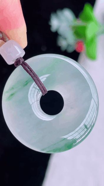 10155734 翡翠平安扣 (31.5mm直徑)