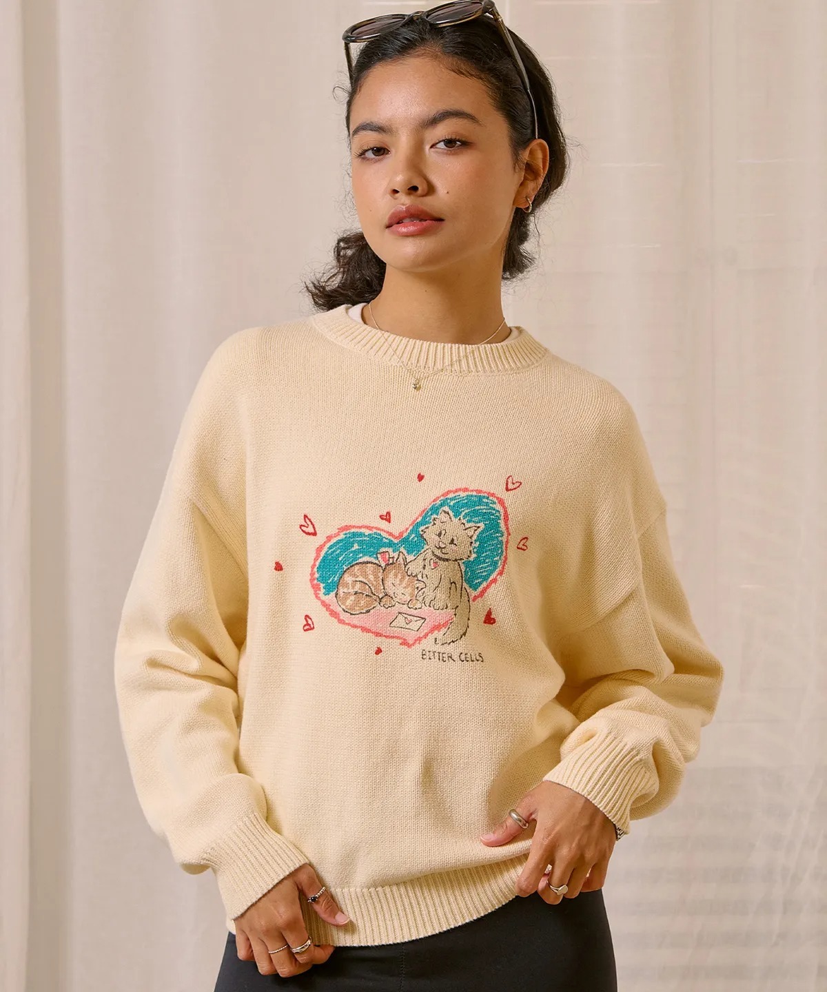 BITTER CELLS Kittens Sweater