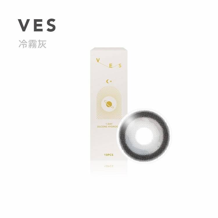 威世 矽水膠彩色日拋10片裝