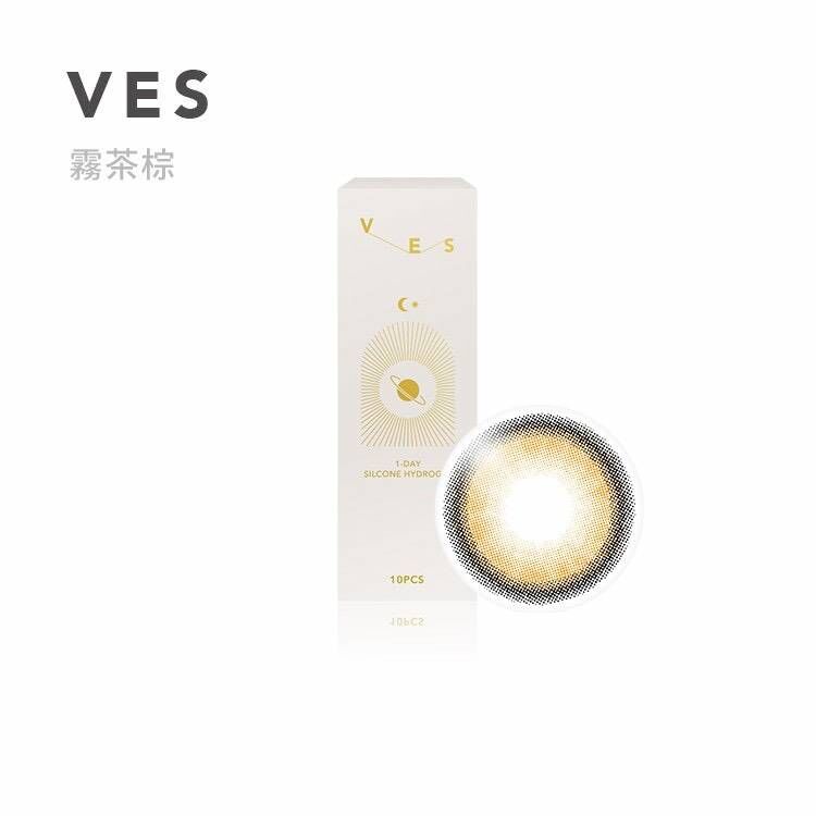 威世 矽水膠彩色日拋10片裝