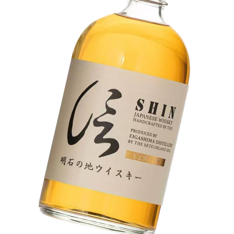 Shin Classic Blended Whisky 信經典威士忌 (無盒) 米白標 500ml
