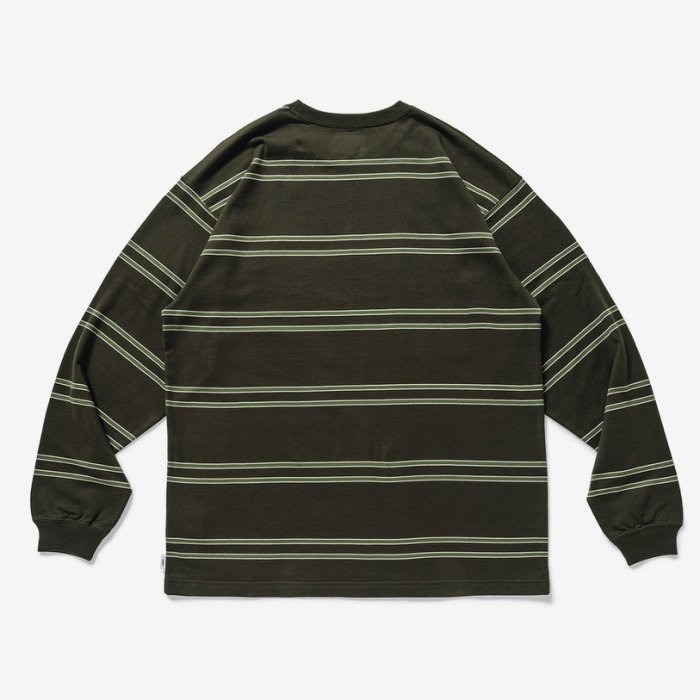 2021SS WTAPS JAM 02 / LS / COTTON 條紋長TEE 熱門款現貨