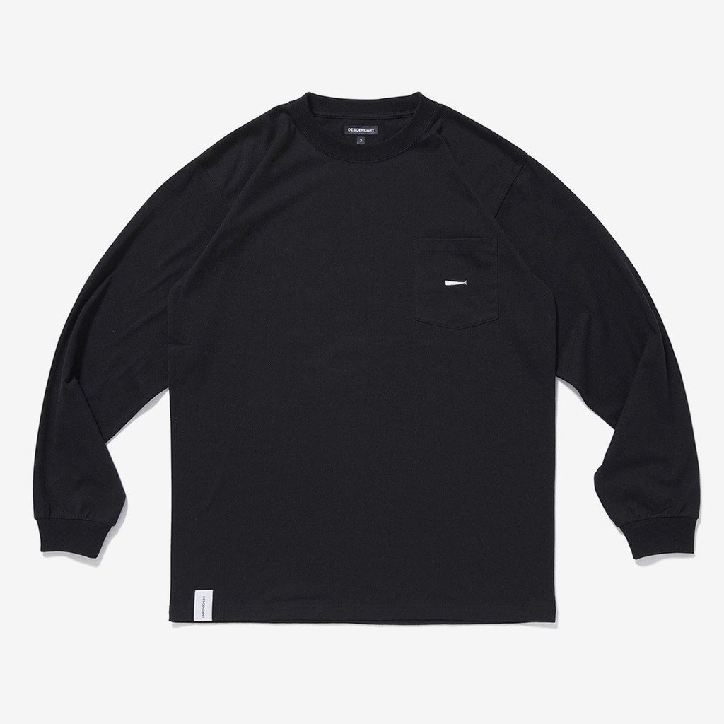 2021AW DESCENDANT CACHALOT CROP LS 鯨魚 長T 口袋 現貨