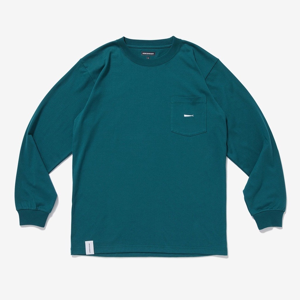 2021AW DESCENDANT CACHALOT CROP LS 鯨魚 長T 口袋 現貨
