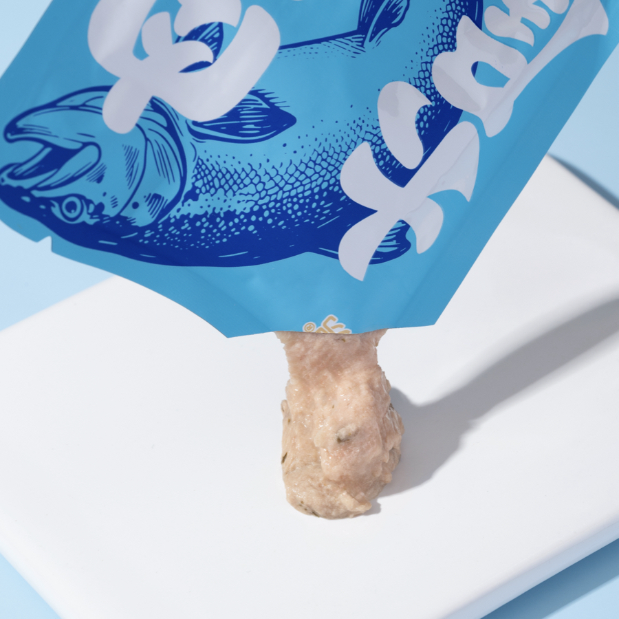 LOUIS 大尾肉泥｜魚油主食餐包 50g