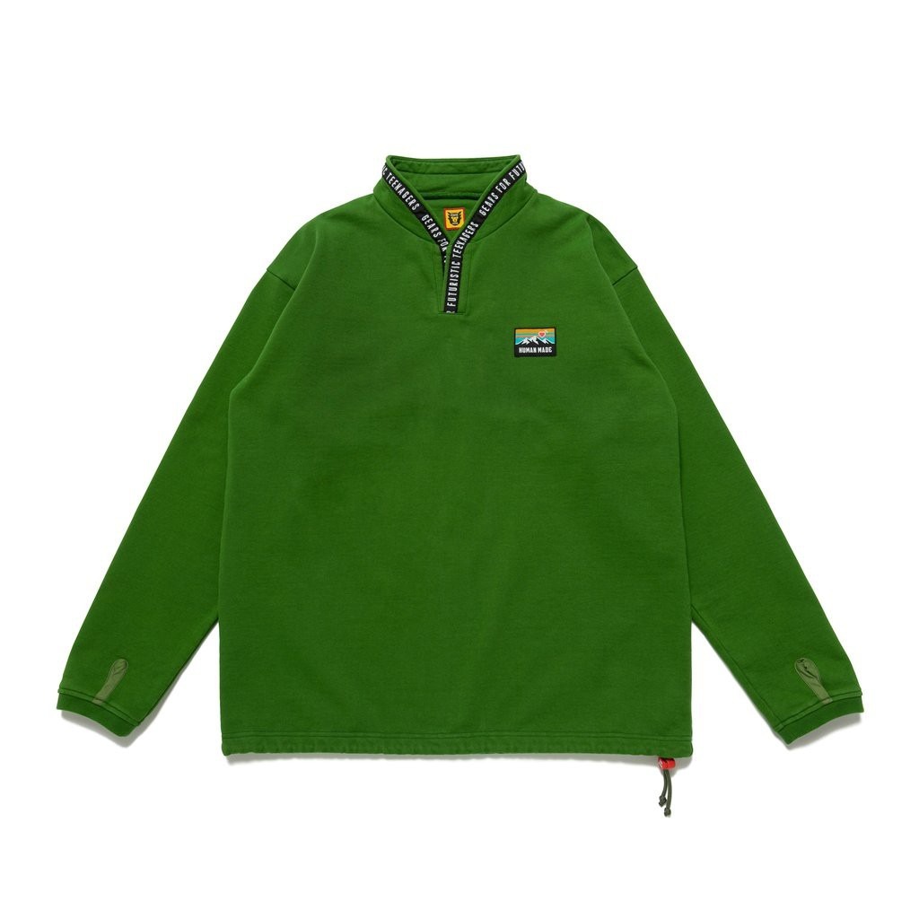 2021AW HUMAN MADE STAND COLLAR SWEATSHIRT 長T 現貨