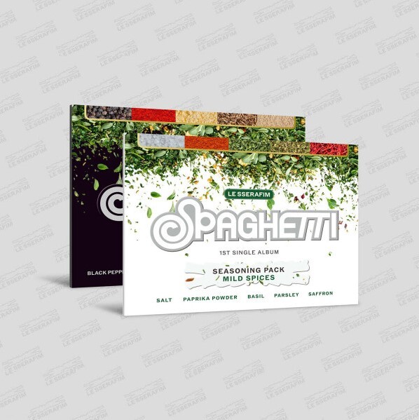 LE SSERAFIM ~ SPAGHETTI (1st Single Album)