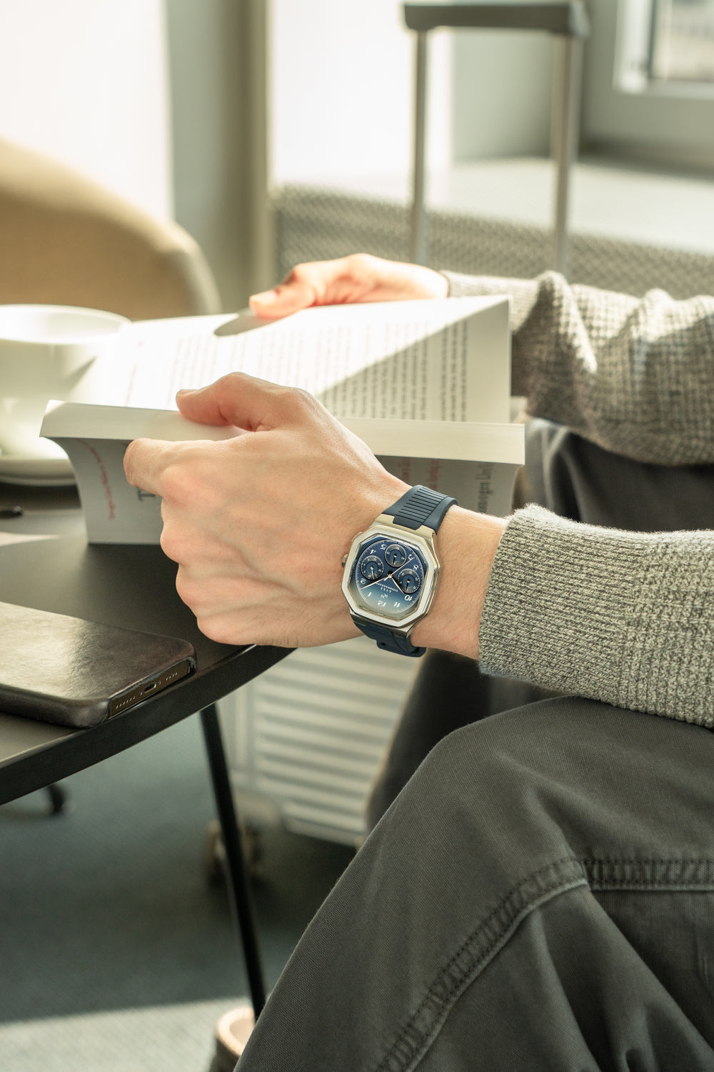 1904 Chronograph - Steel/Blue