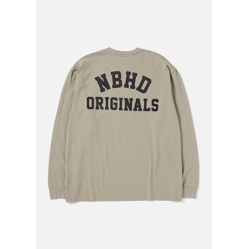 2022SS NEIGHBORHOOD SULFUR DYE C-CREW LS 長T 現貨