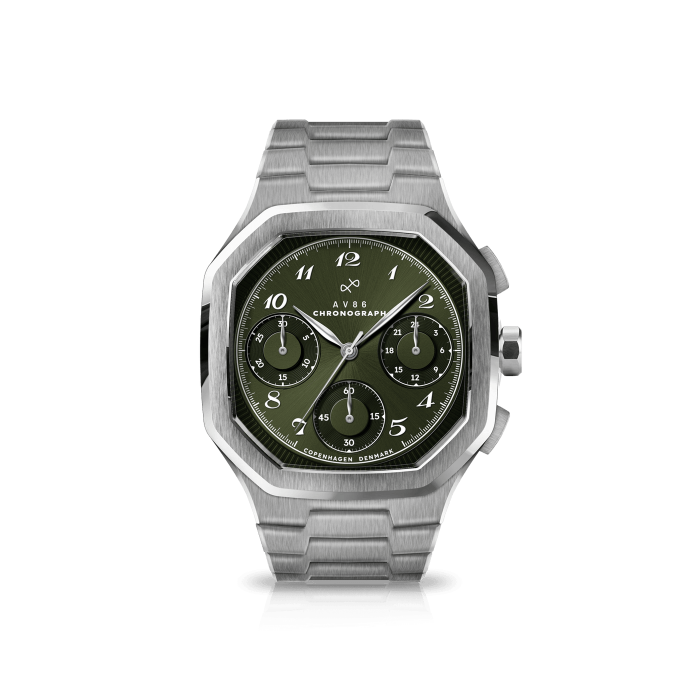 1904 Chronograph - Steel/Green