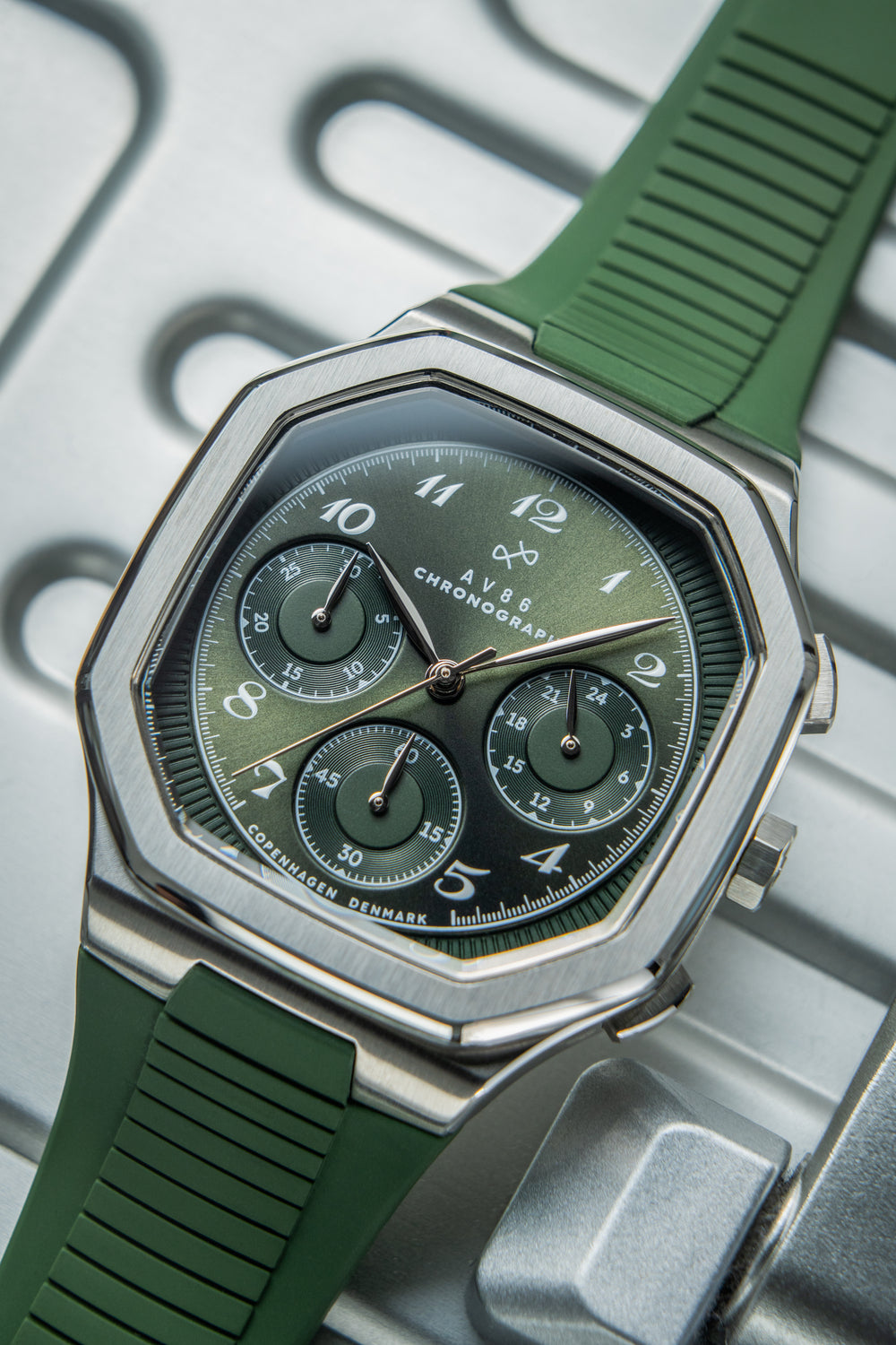 1904 Chronograph - Steel/Green