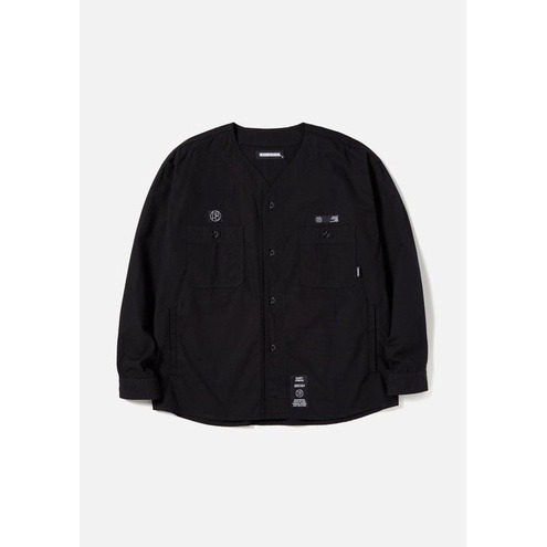2022SS NEIGHBORHOOD NC C-SHIRT LS 雙口袋 無領 襯衫 現貨