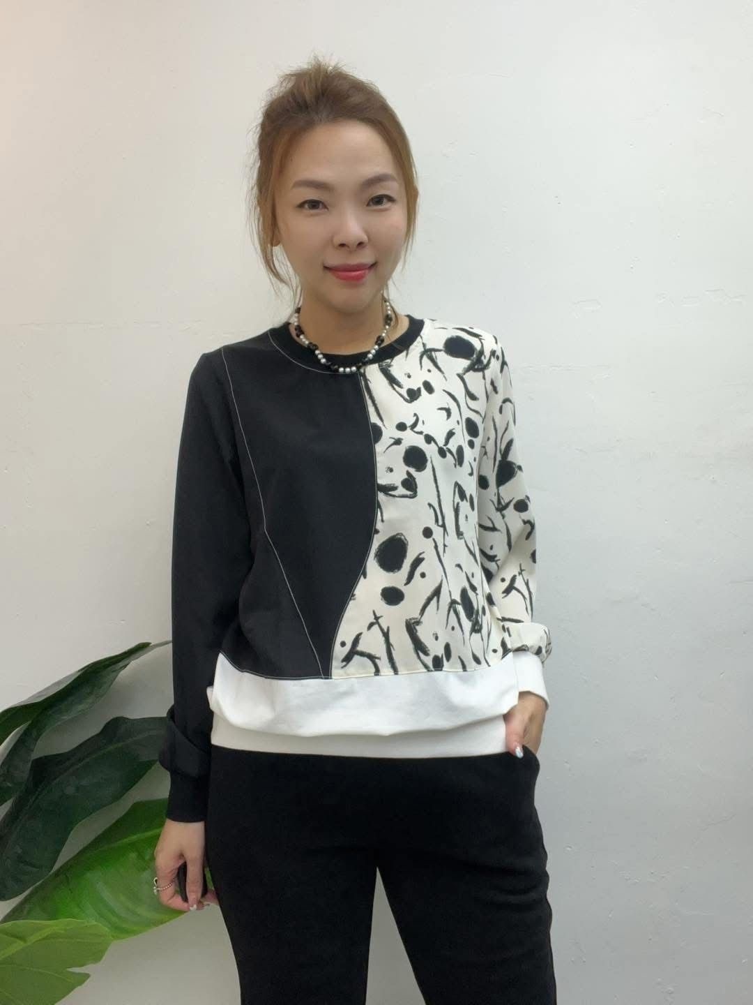 Comme 高質拼布top~118H