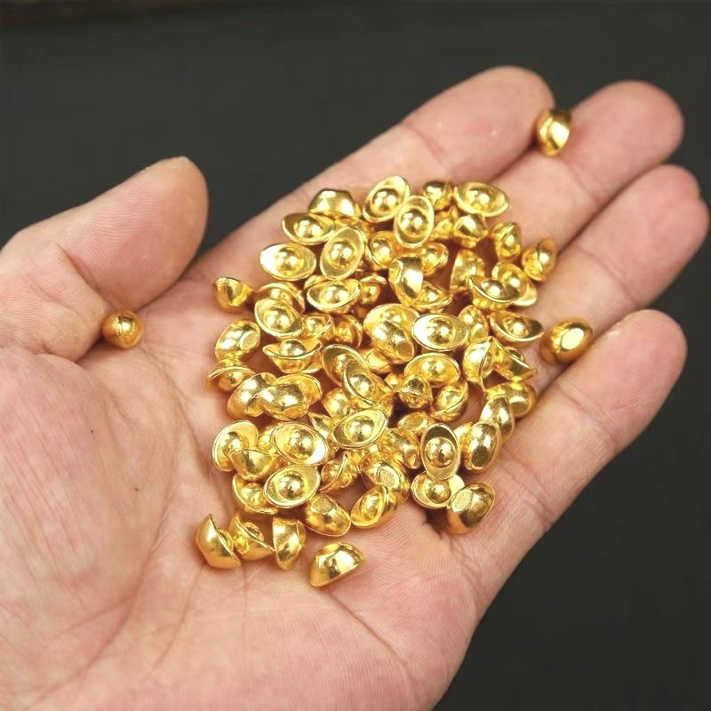 【台灣現貨速發】迷你 元寶1CM  搖錢樹｜招財進寶 元寶 金元寶 新年 過年 裝飾