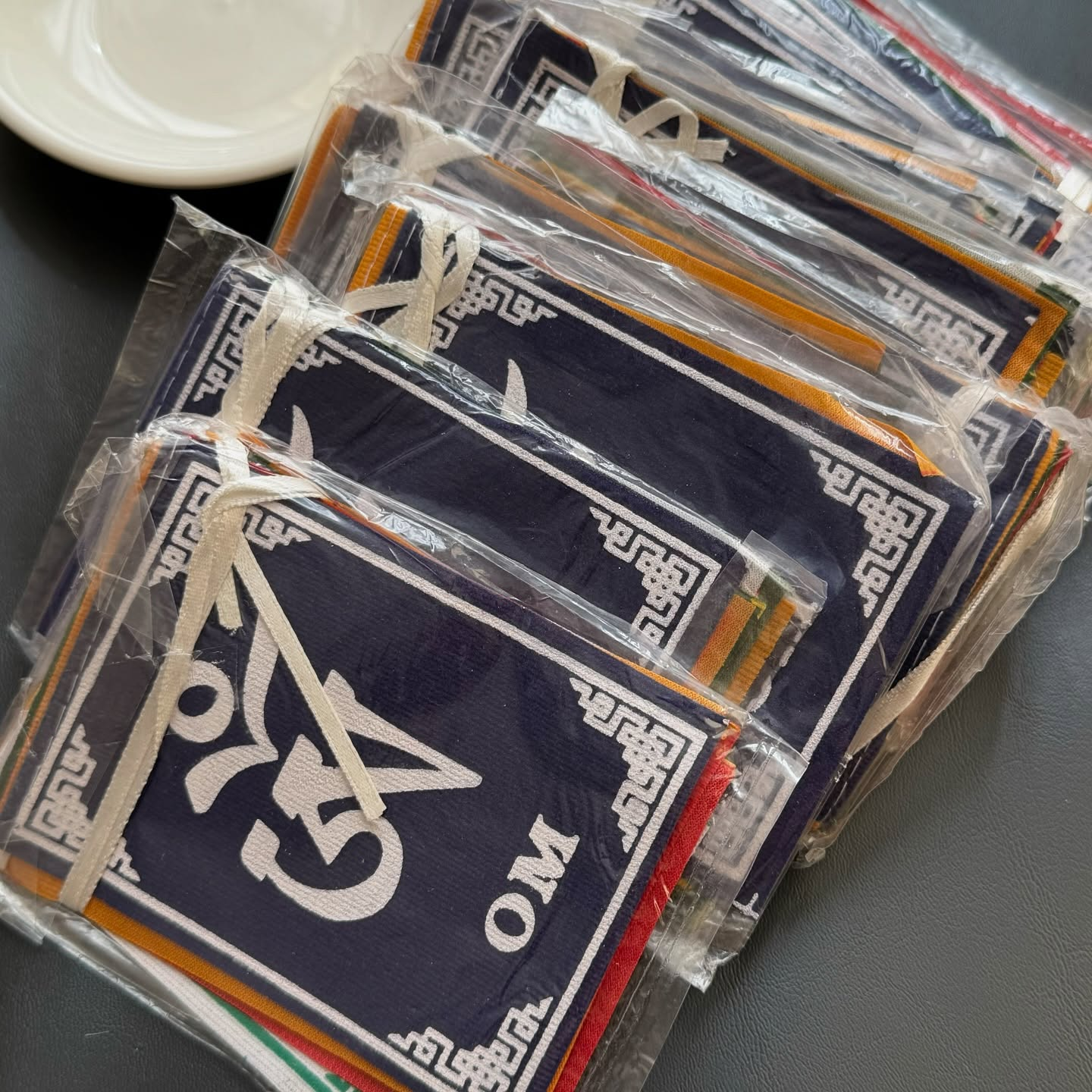 [原石] 西藏五色經文掛飾