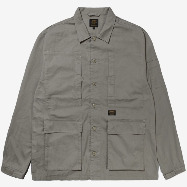 2022SS CARHARTT WIP Elvis Shirt Jac A211026 四口袋 軍 襯衫