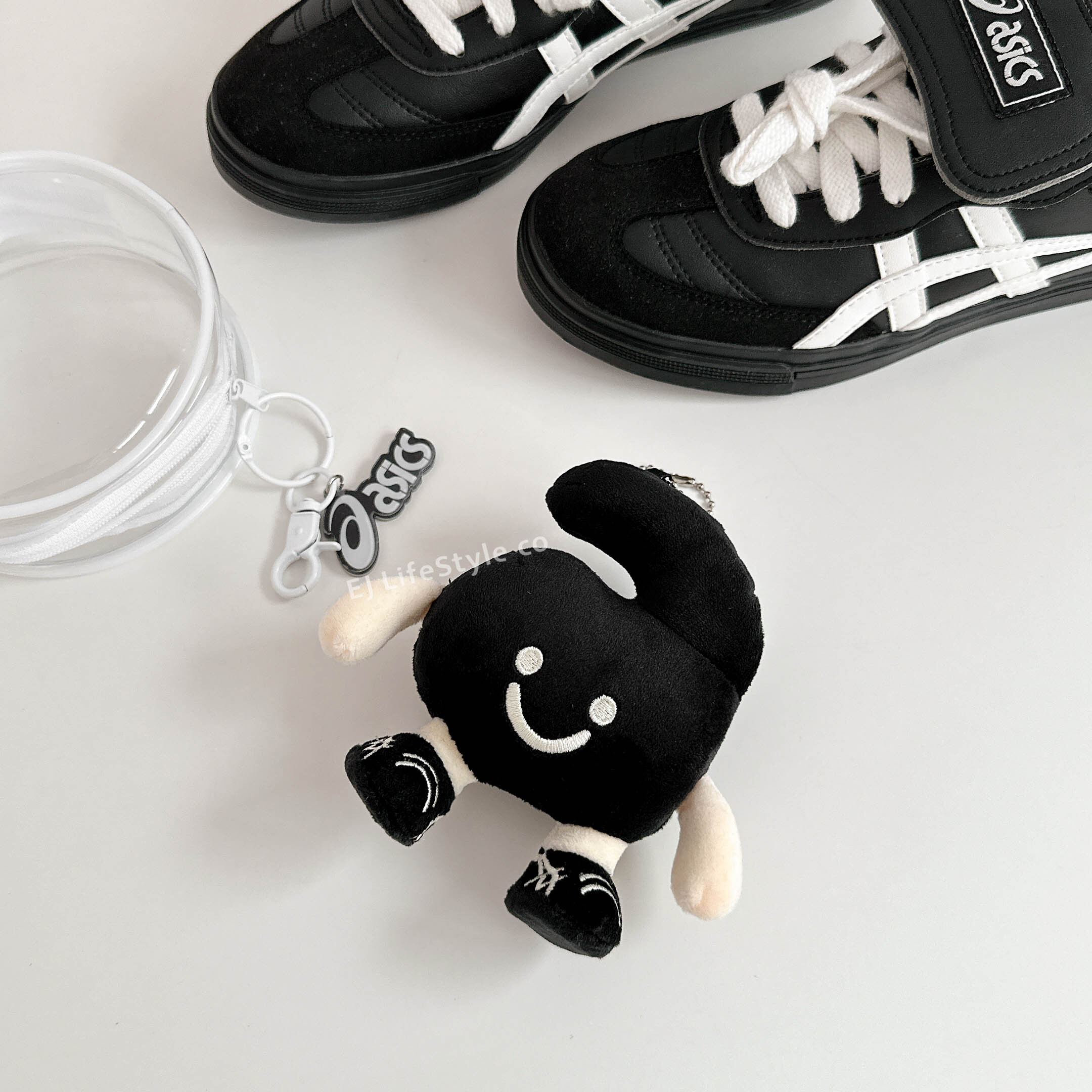 ASICS 娃娃吊飾 鑰匙圈 痛包 娃包 收納包 公仔 / 現貨