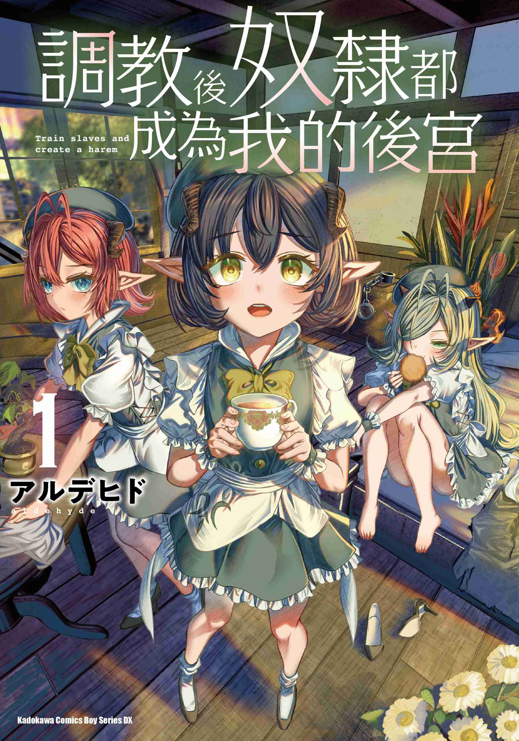 調教後奴隸都成為我的後宮 (1)