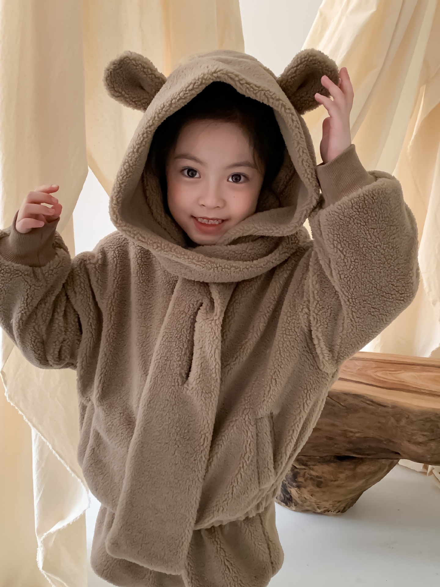 泰可愛泰迪熊花苞裙套裝